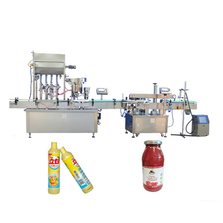केए अर्ध-ऑटो तरल साबुन की बोतल तरल भराव औद्योगिक संयंत्र / उपकरण