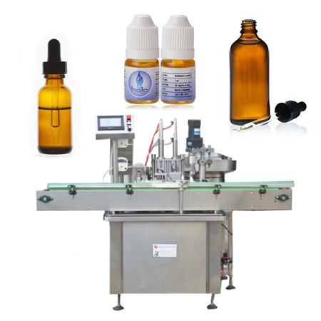 अनुकूलित आई ड्रॉप रोटरी फिलर लाइन / इलेक्ट्रॉनिक सिगरेट तरल / आवश्यक तेल / ई-तरल भरने की मशीन