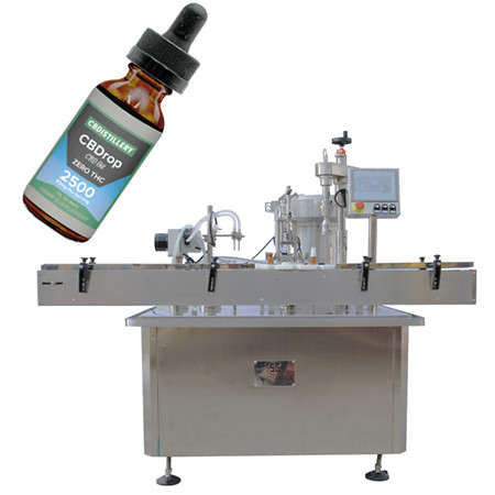 स्वचालित 30ml ई तरल ejuice ई-सिगरेट आवश्यक तेल ड्रॉपर बोतल भरने वाली बॉटलिंग मशीन
