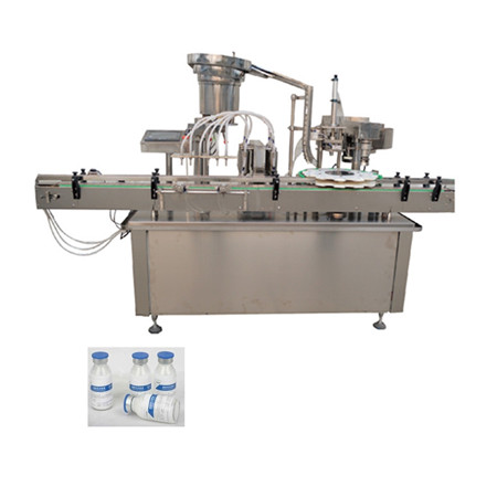 उच्च गुणवत्ता TB-Y4 स्वचालित 20ml 40ml ई-तरल छोटी बोतलें आवश्यक तेल के लिए भरने और कैपिंग मशीन